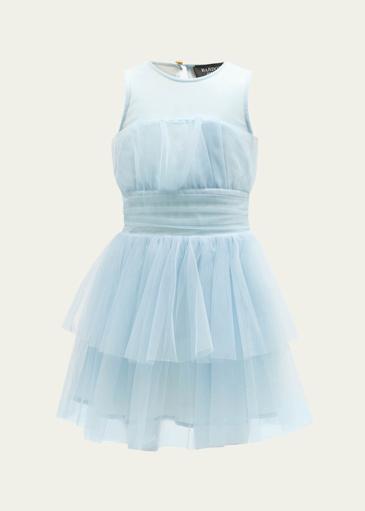Bardot Junior Girl's Fallon Tulle Mini Dress, Size 4-16 Image 1 of 2