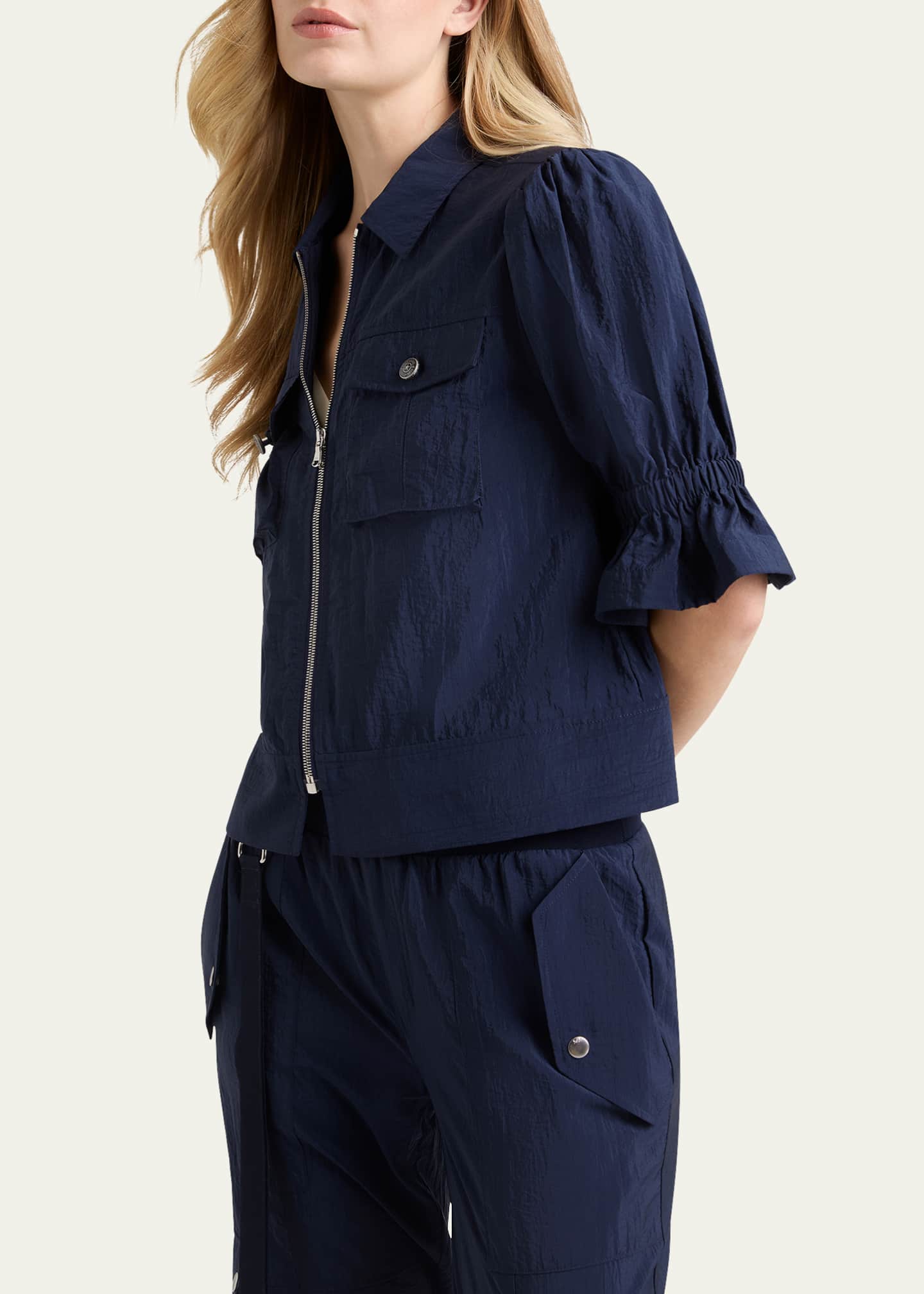 Cinq a Sept Holly Short-Sleeve Jacket Image 4 of 4