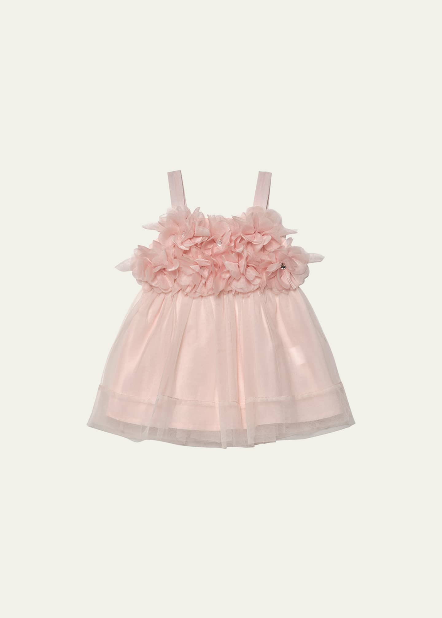 Tutu Du Monde Girl's Bebe Peony Tulle Dress, Size 3-24M Image 1 of 2