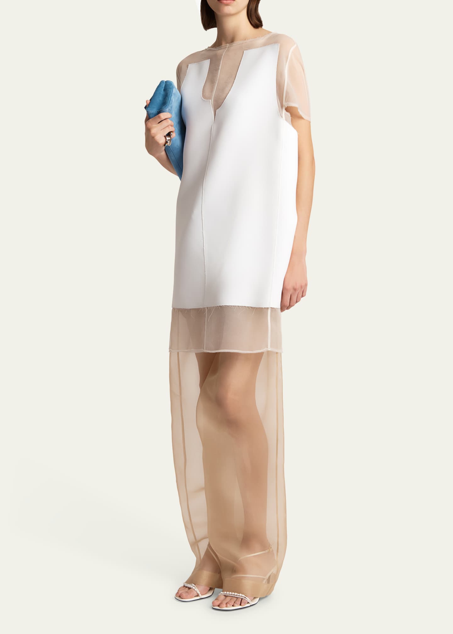 Khaite Trenton Drawstring Sheer Pants Image 2 of 5
