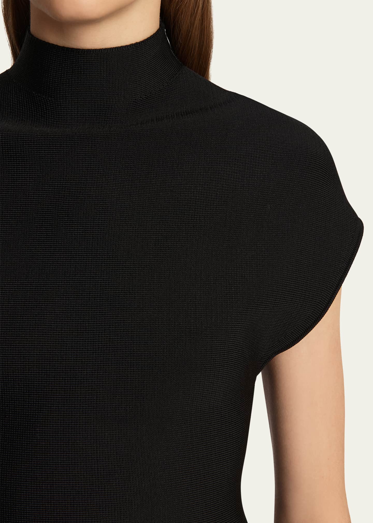 Khaite Andra Knit Peplum Top Image 5 of 5