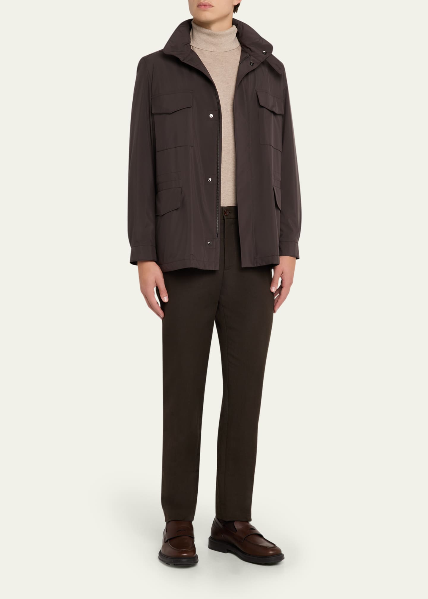 Loro Piana Men's Traveller Field Jacket Image 2 of 5