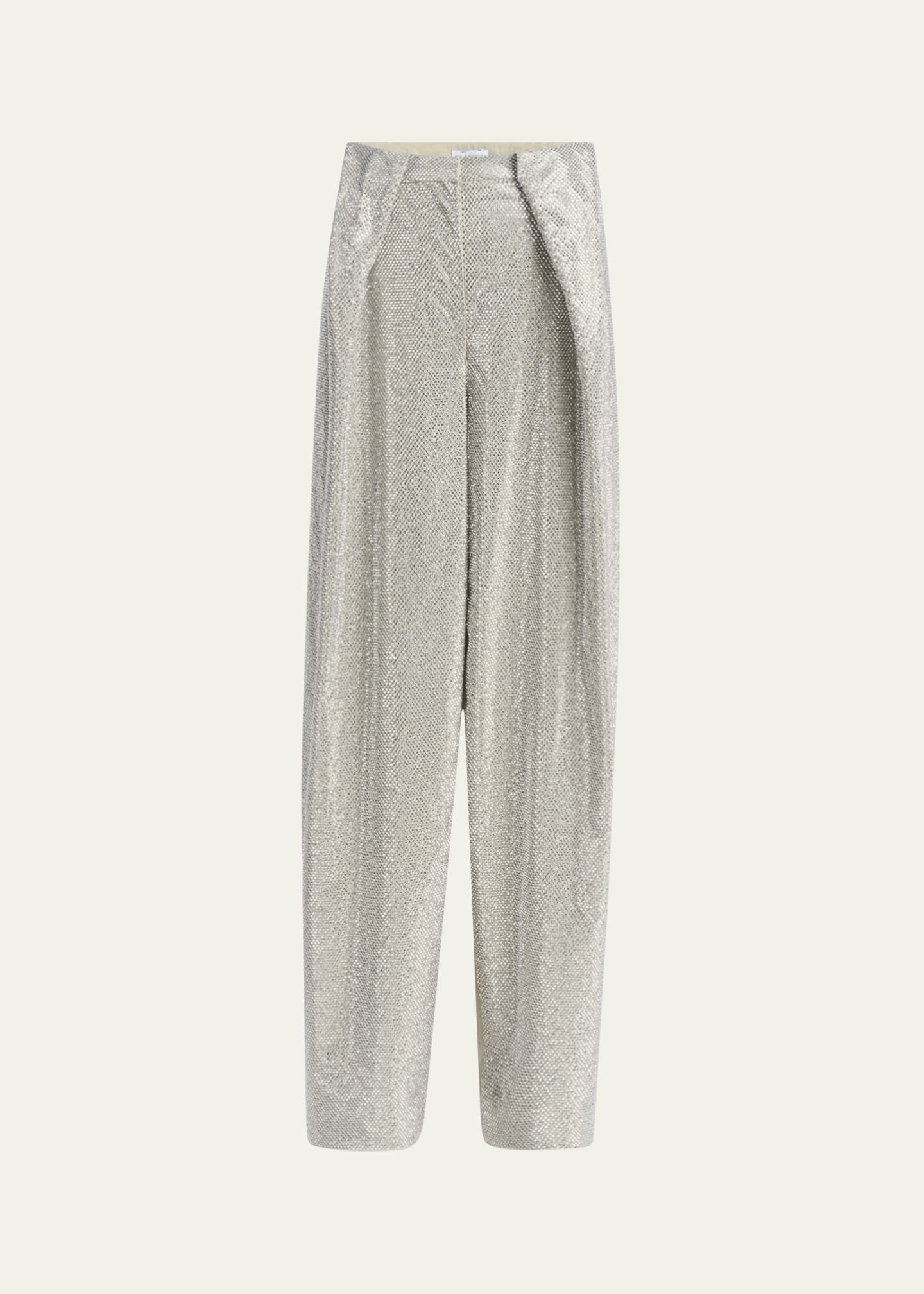 Stella McCartney Crystal Hotfix Balloon Trousers Image 1 of 5