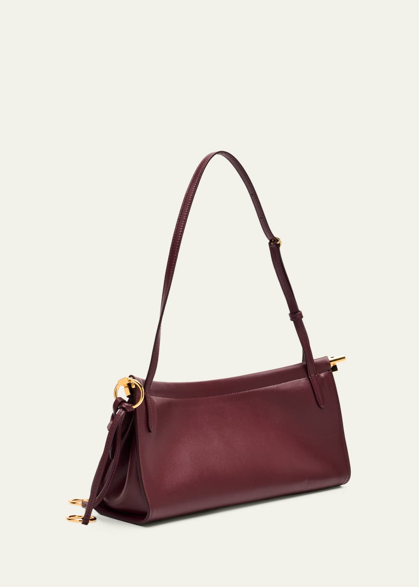 ALAÏA Le Click Medium Shoulder Bag in Glossy Leather - Bergdorf