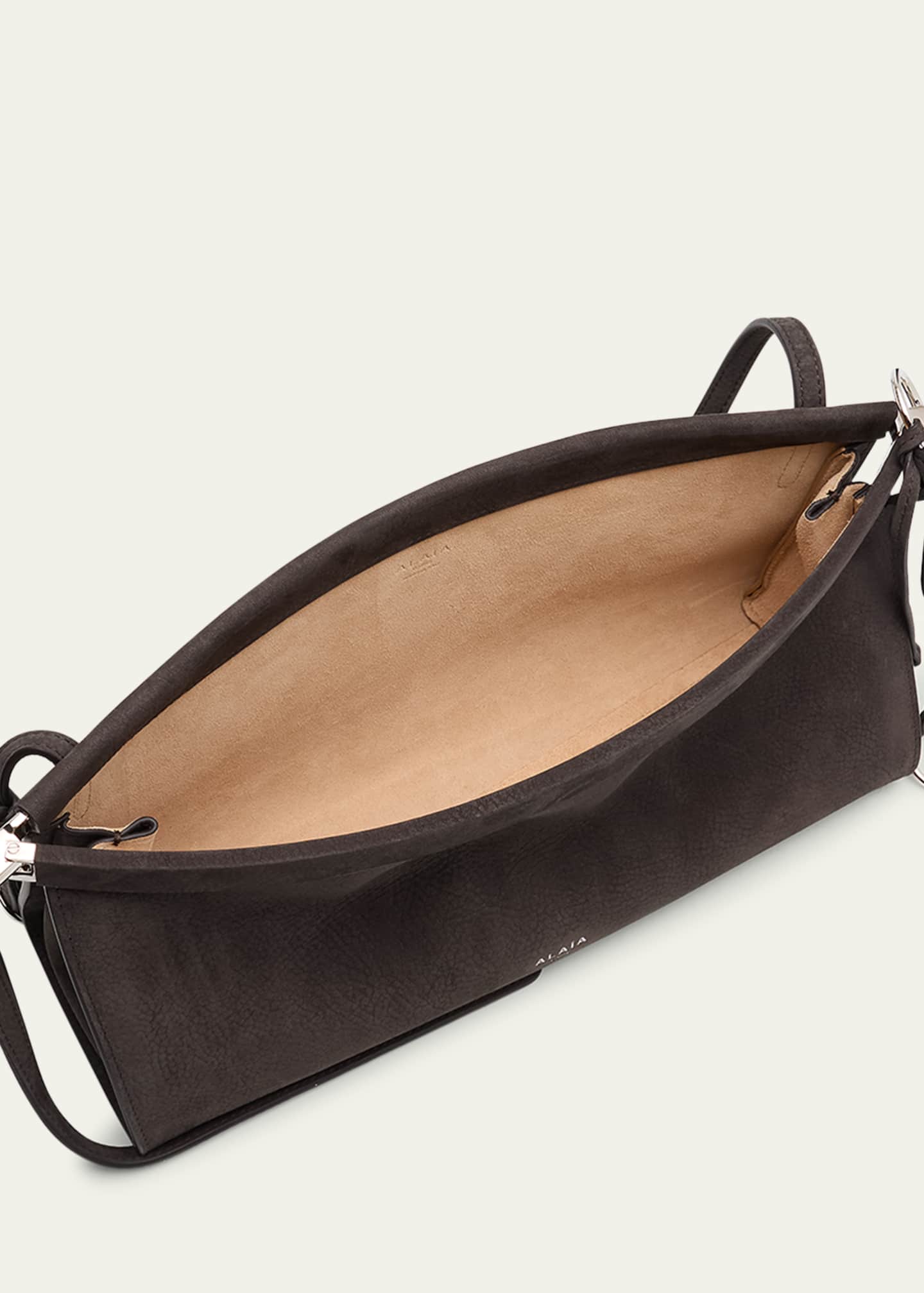 Le Click Medium Shoulder Bag in Suede
