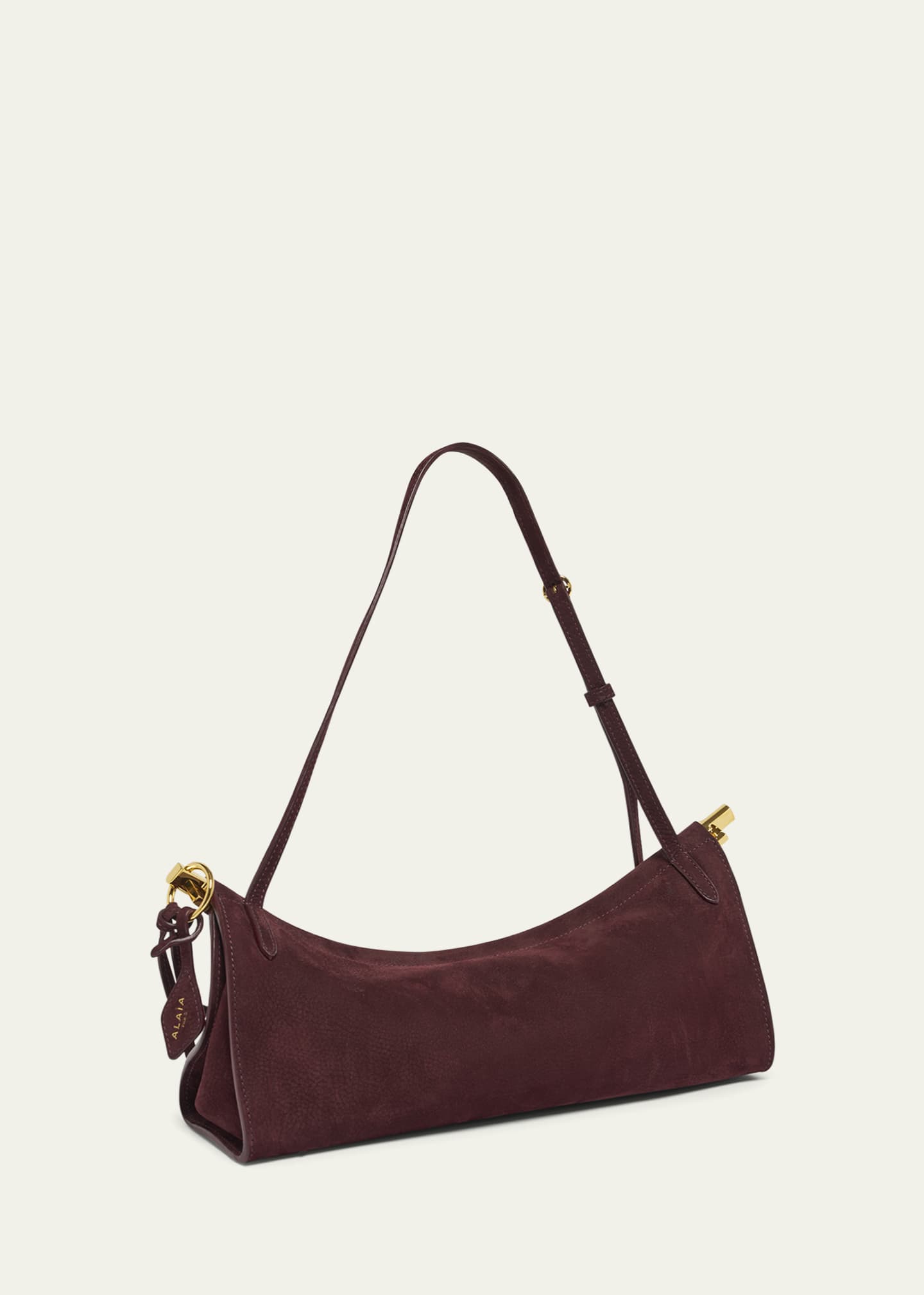 ALAIA Le Click Medium Shoulder Bag in Leather Image 3 of 6