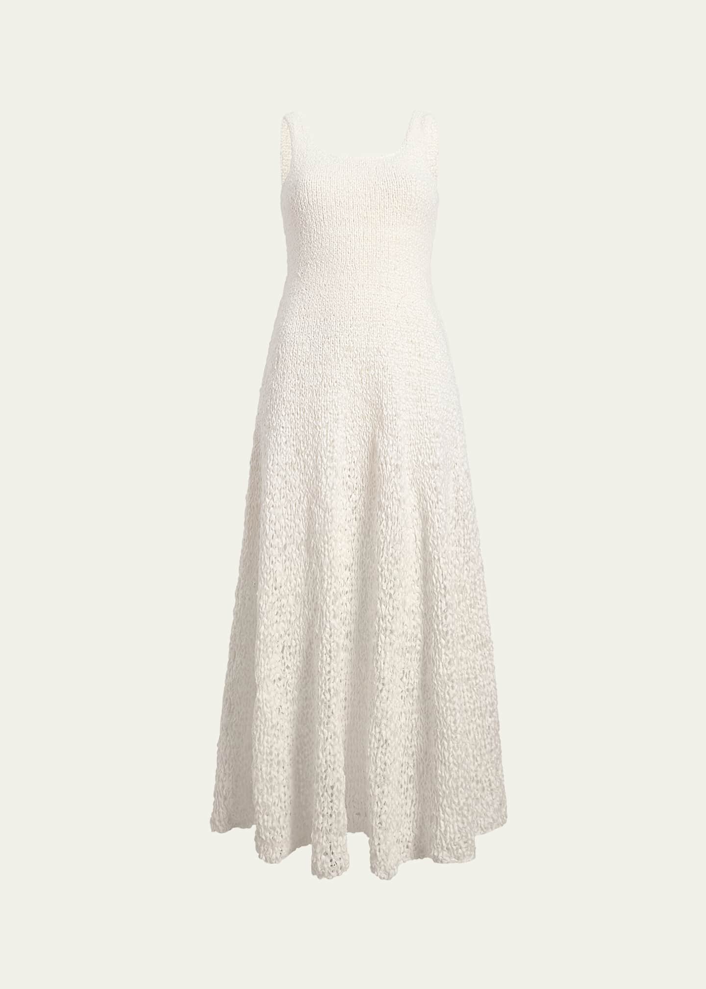 Khaite Twigs Fit-Flare Maxi Dress Image 1 of 5