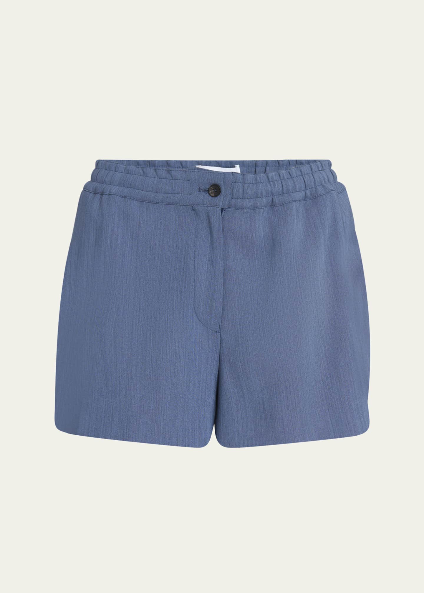 Ferragamo Wool Faille Shorts Image 1 of 5