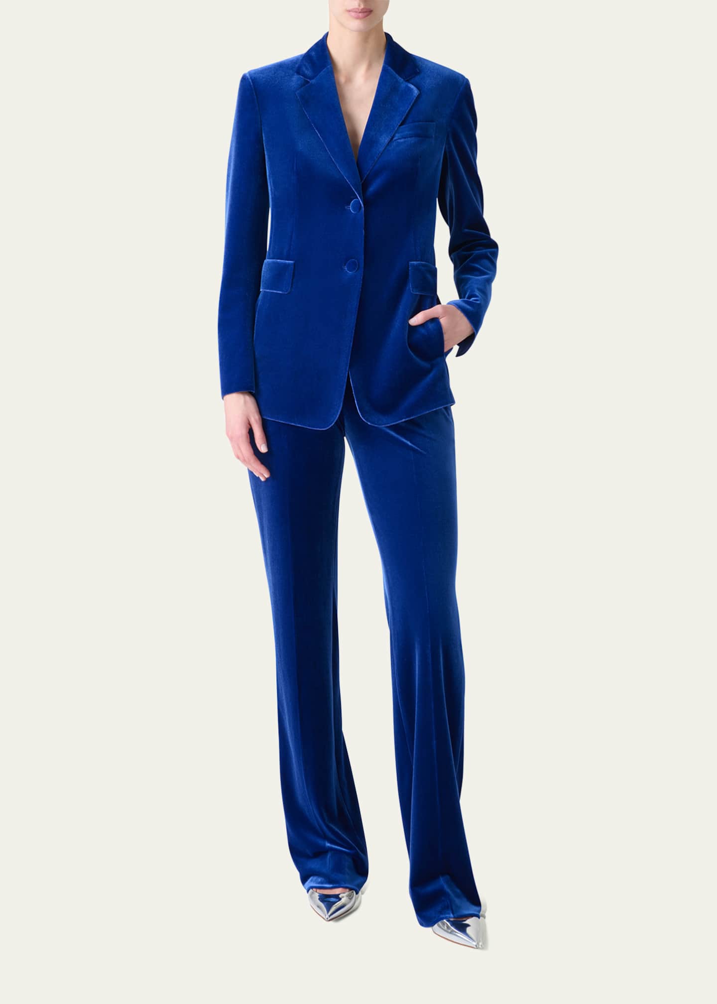 Akris Taddeo Velvet Jacket Image 2 of 5