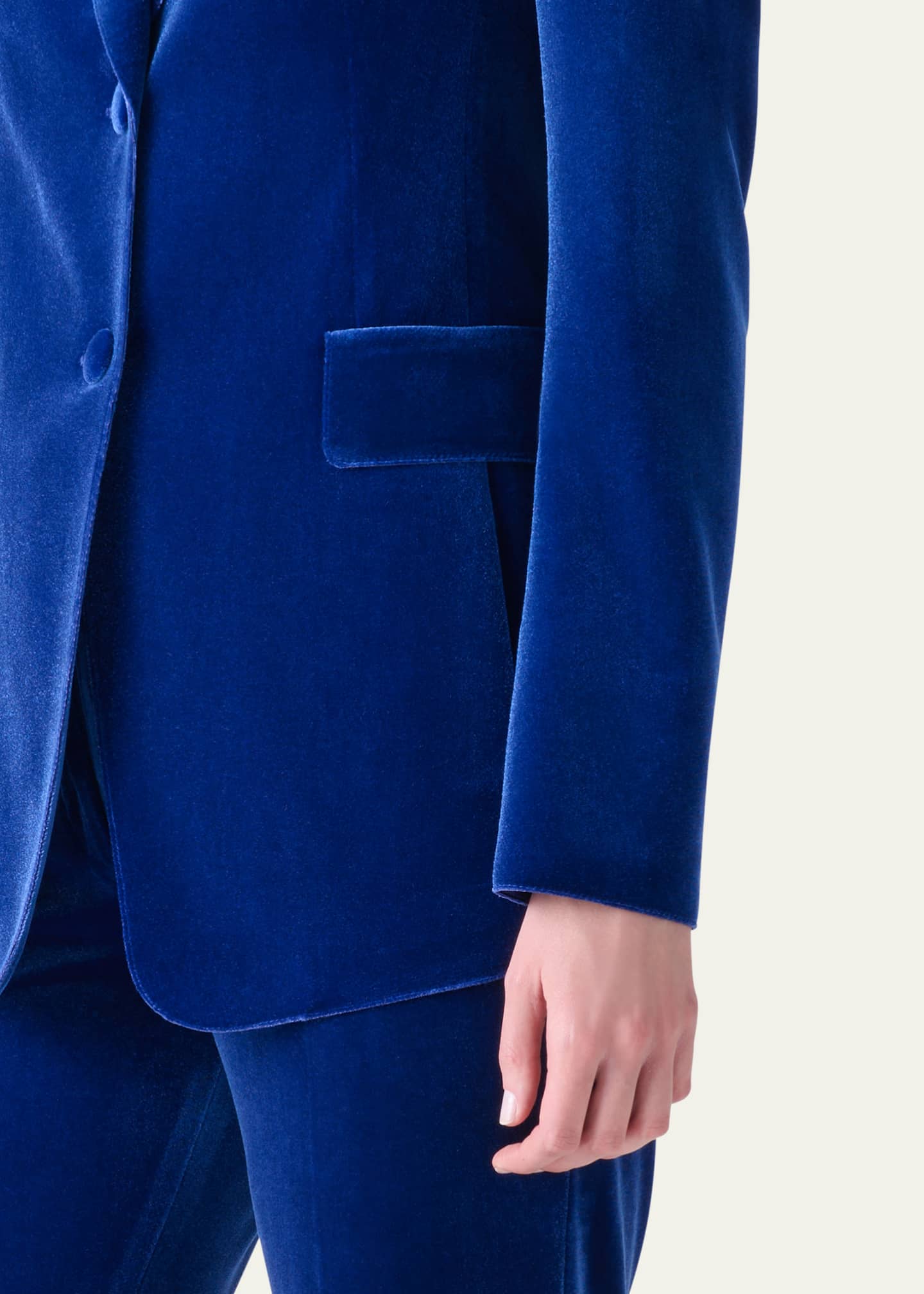 Akris Taddeo Velvet Jacket Image 5 of 5