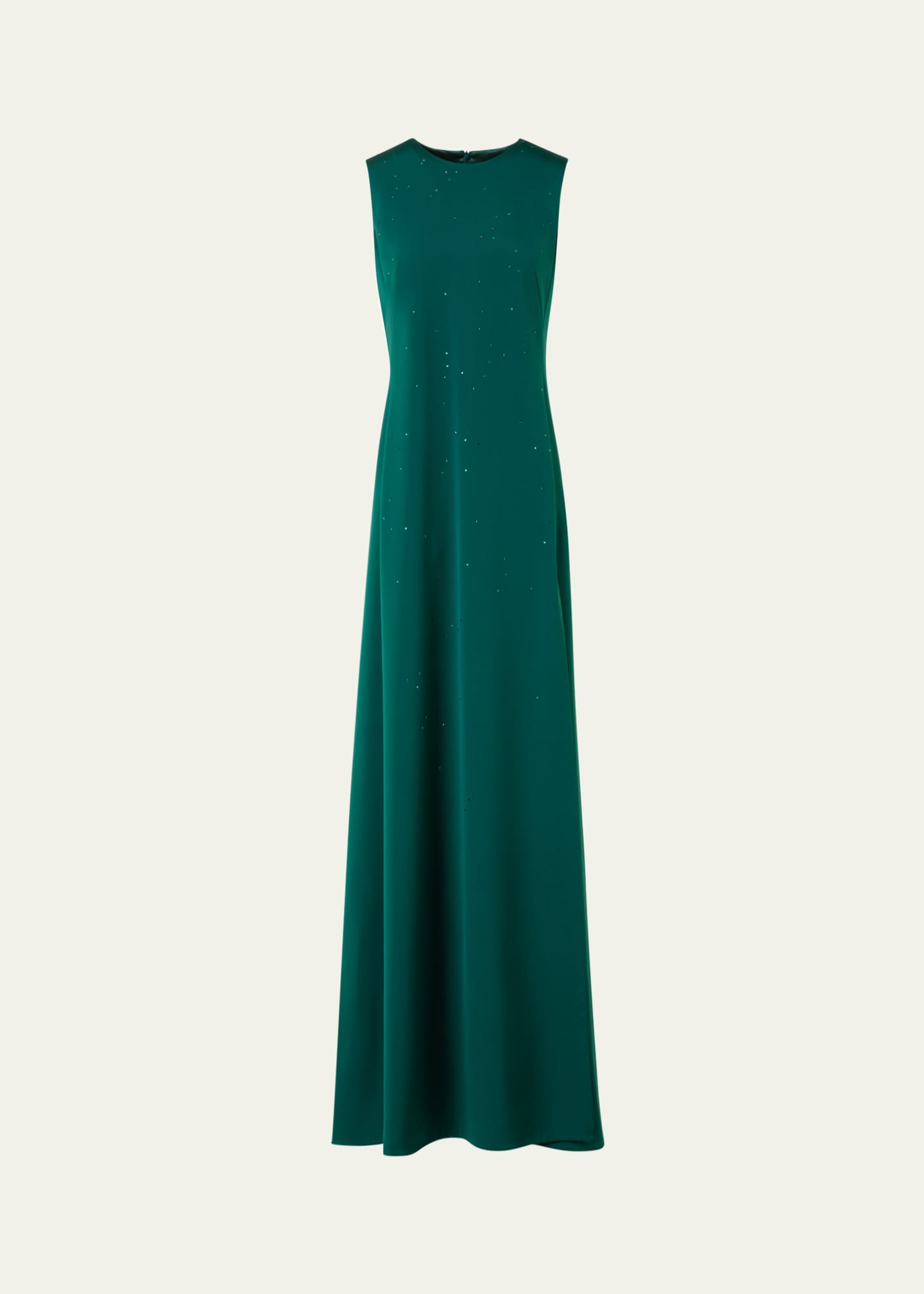 Akris Swarovski Stars Silk Crepe Gown Image 1 of 5