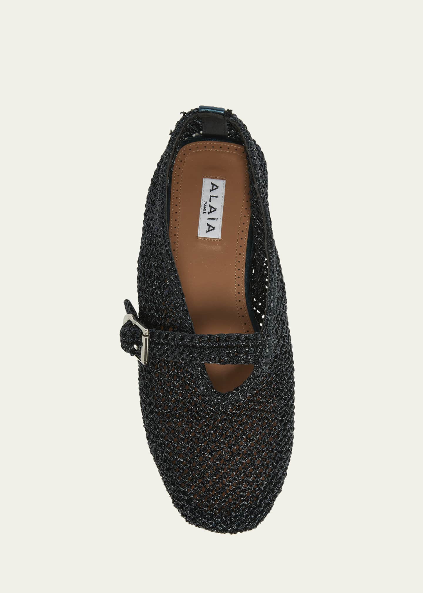 ALAIA Crochet Ballet Flats Image 4 of 4