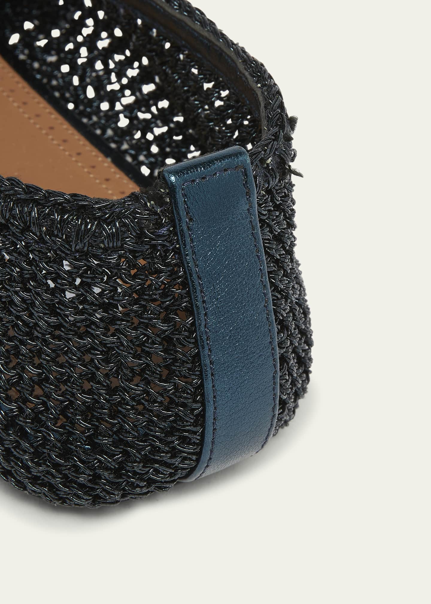 ALAIA Crochet Ballet Flats Image 3 of 4
