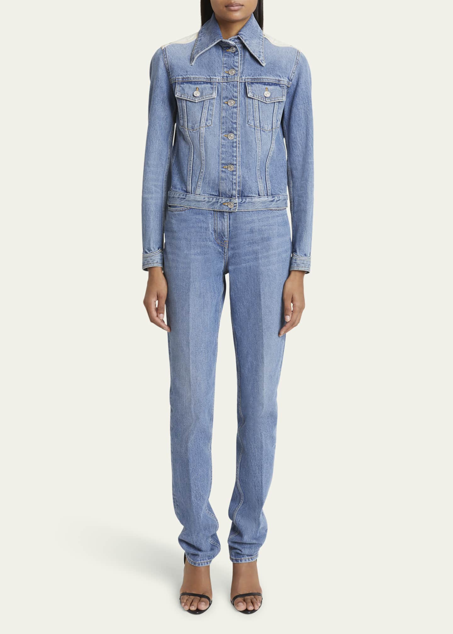 Givenchy Western Denim Jacket Image 2 of 5