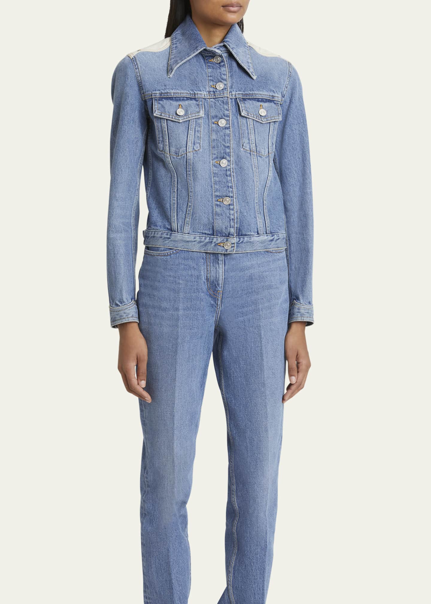 Givenchy Western Denim Jacket Image 4 of 5