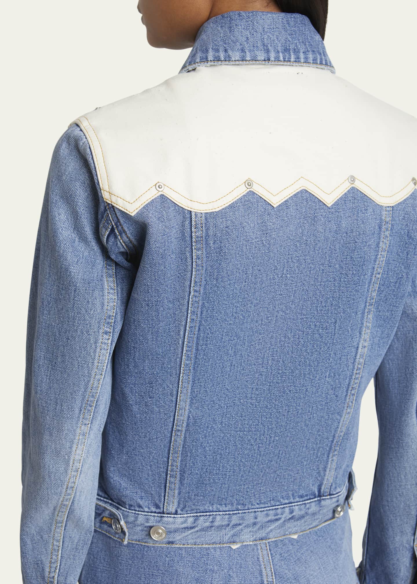 Givenchy Western Denim Jacket Image 5 of 5