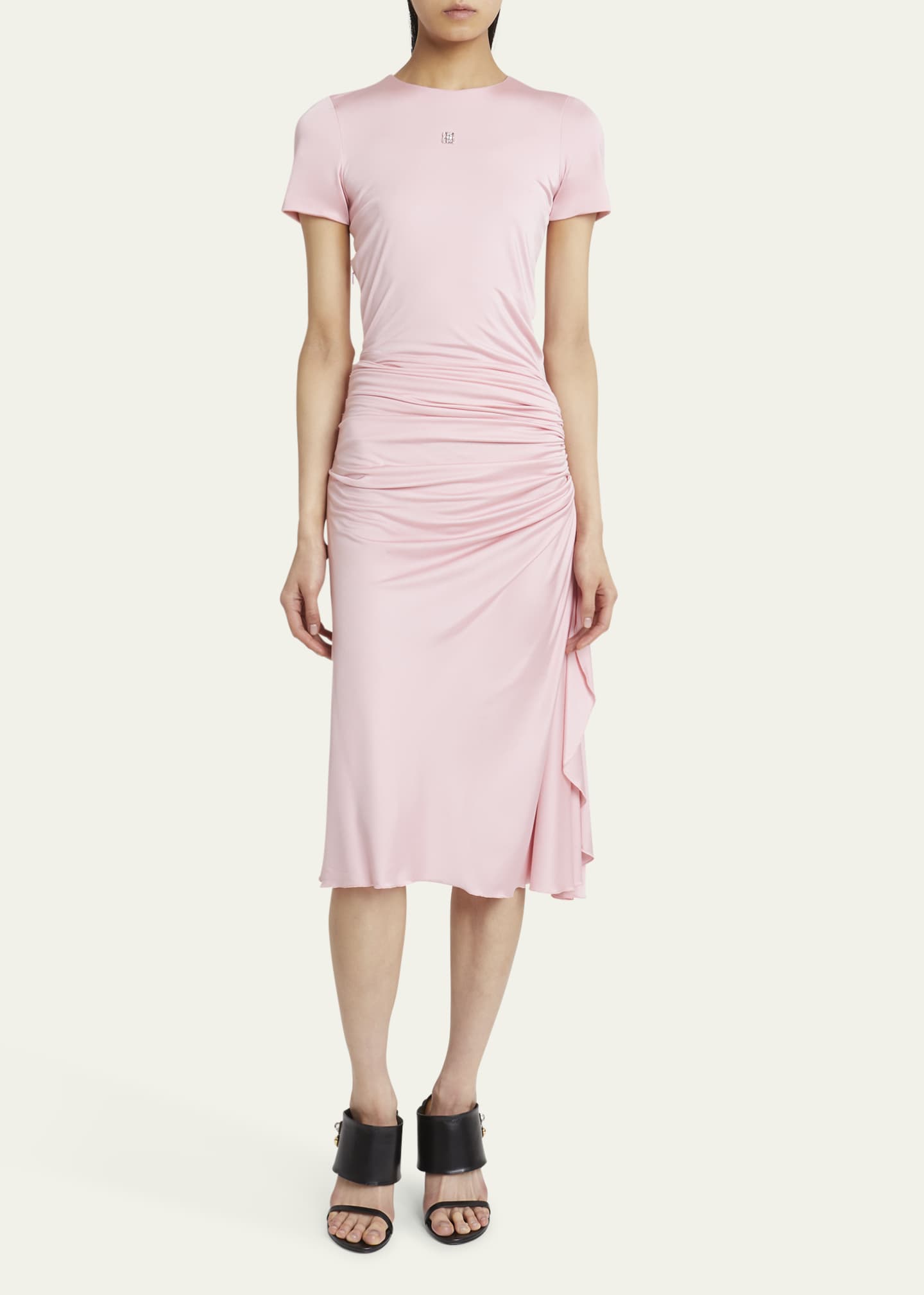 Givenchy Ruched Midi Dress Image 2 of 5