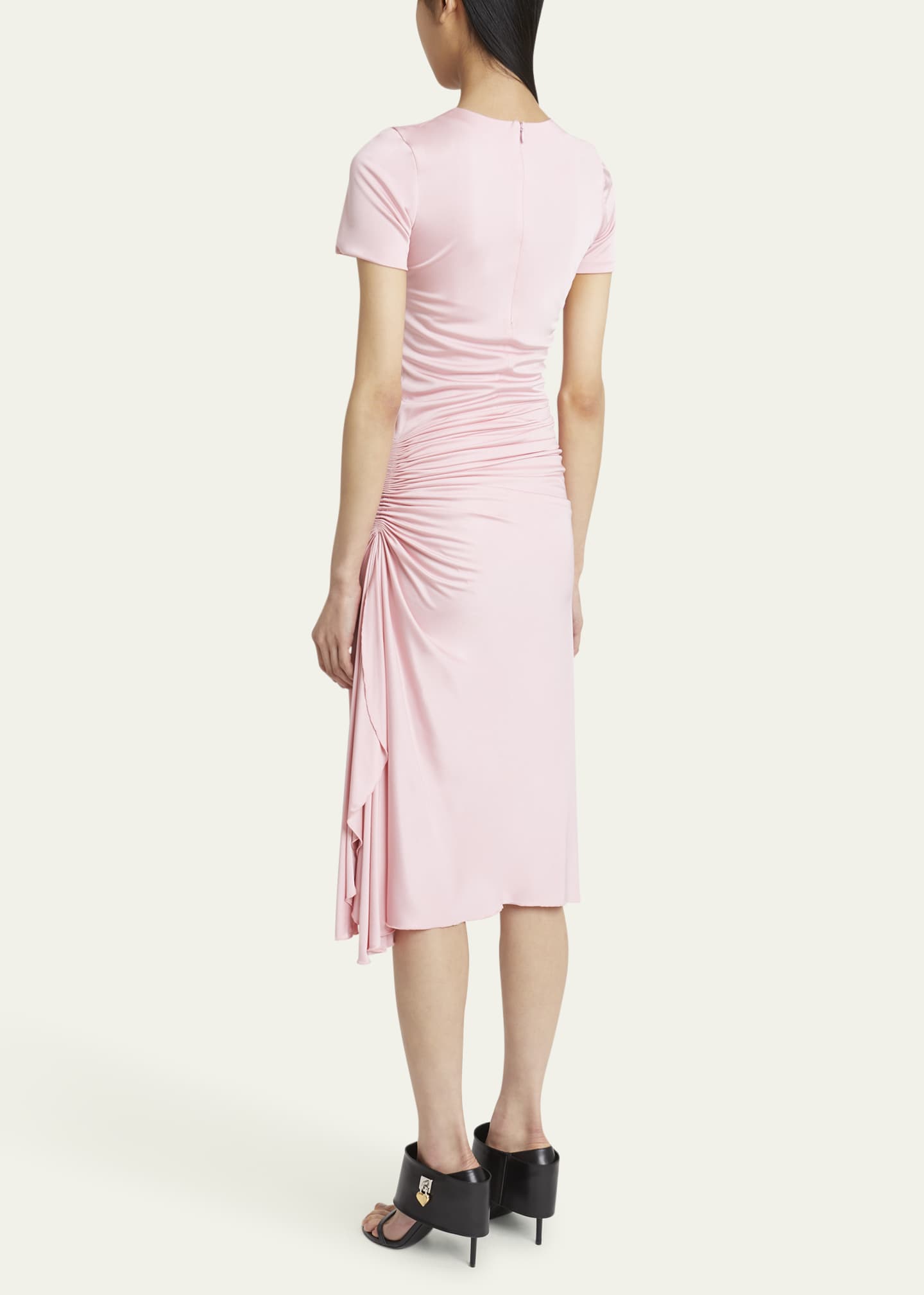 Givenchy Ruched Midi Dress Image 3 of 5