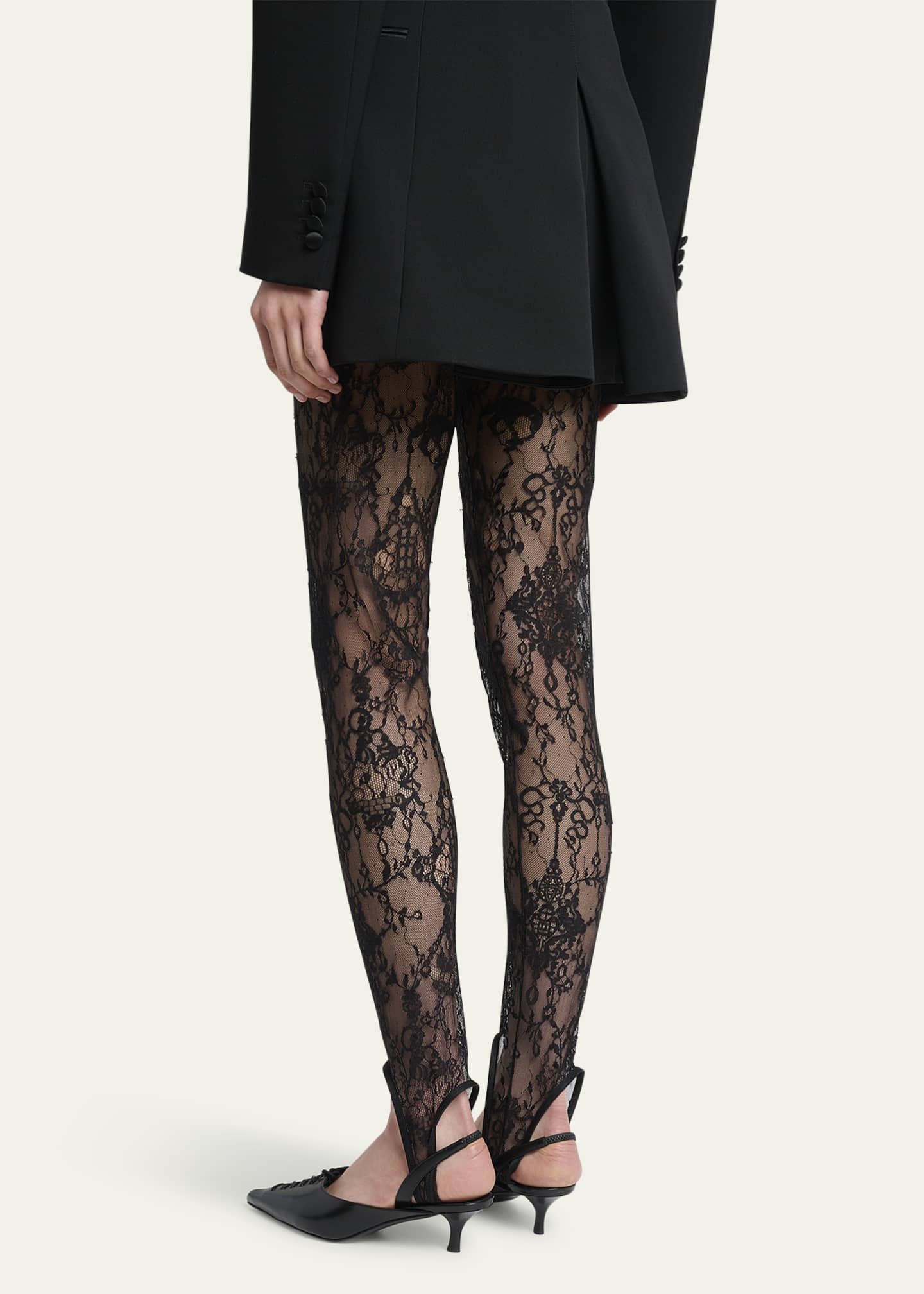 Givenchy Lace Stirrup Leggings Image 3 of 5