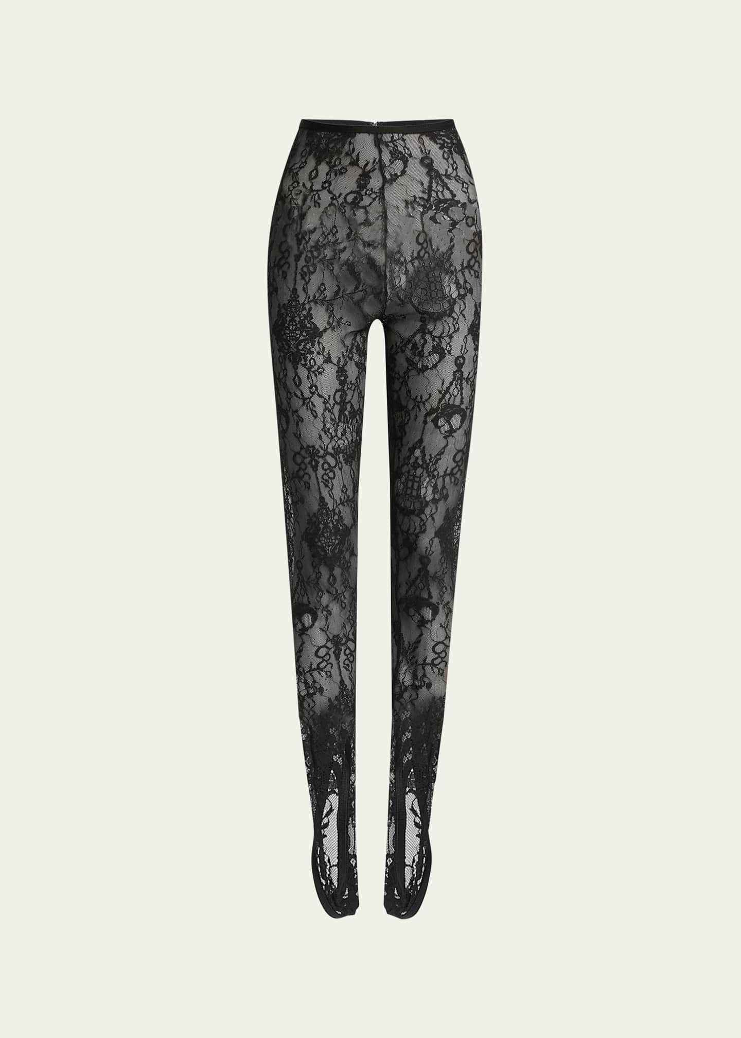 Givenchy Lace Stirrup Leggings Image 1 of 5