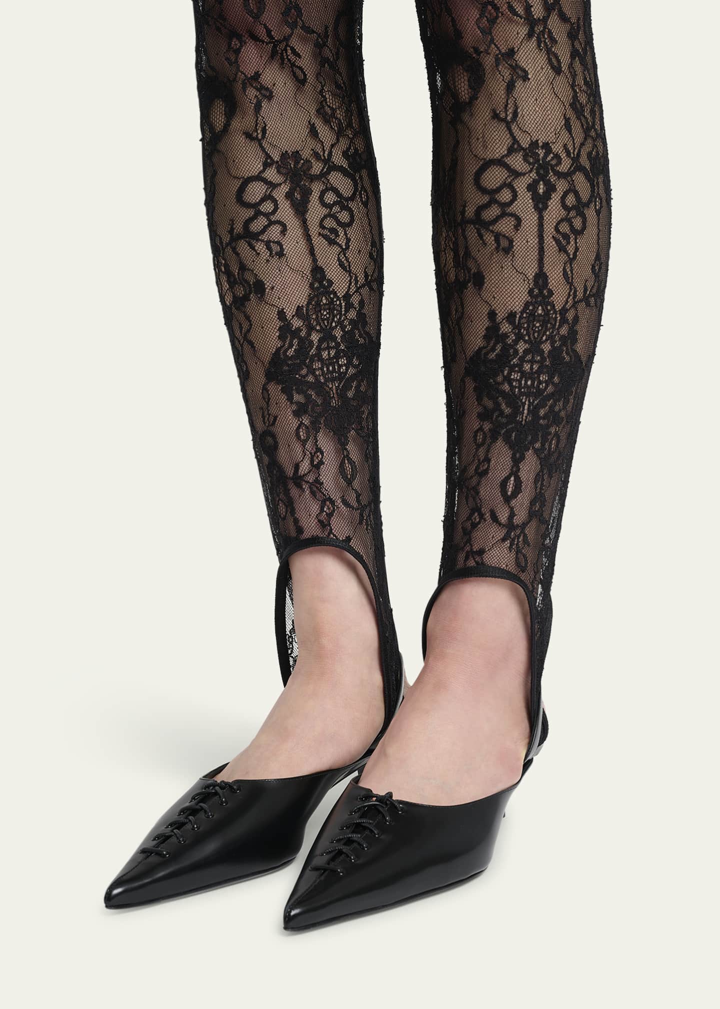 Givenchy Lace Stirrup Leggings Image 5 of 5