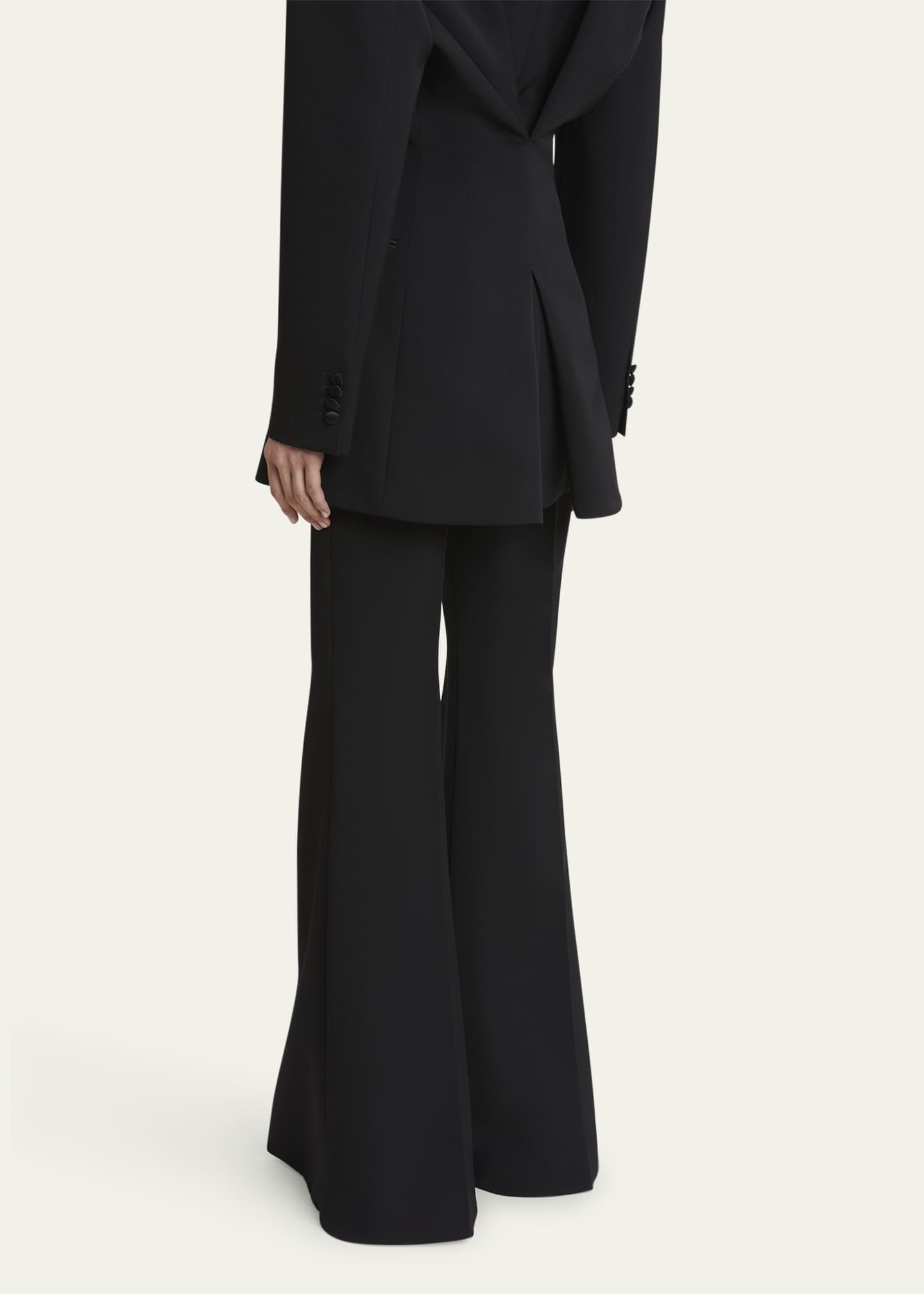 Givenchy Flared Wool Trousers Image 3 of 5