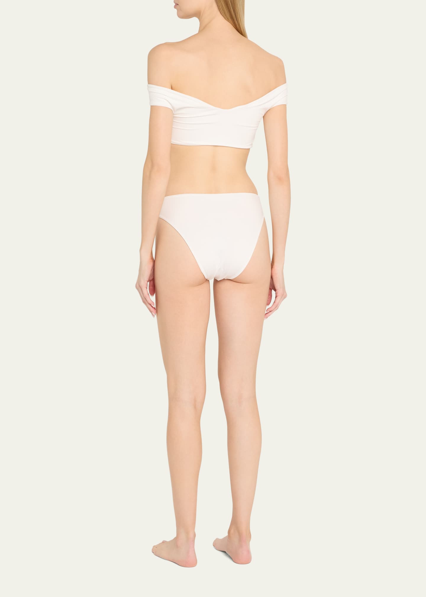 Sauco Off-Shoulder Two-Piece Swimsuit