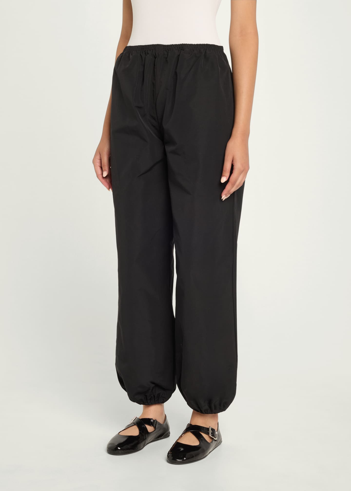 ALAIA Balloon Silk Taffeta Pants Image 4 of 5