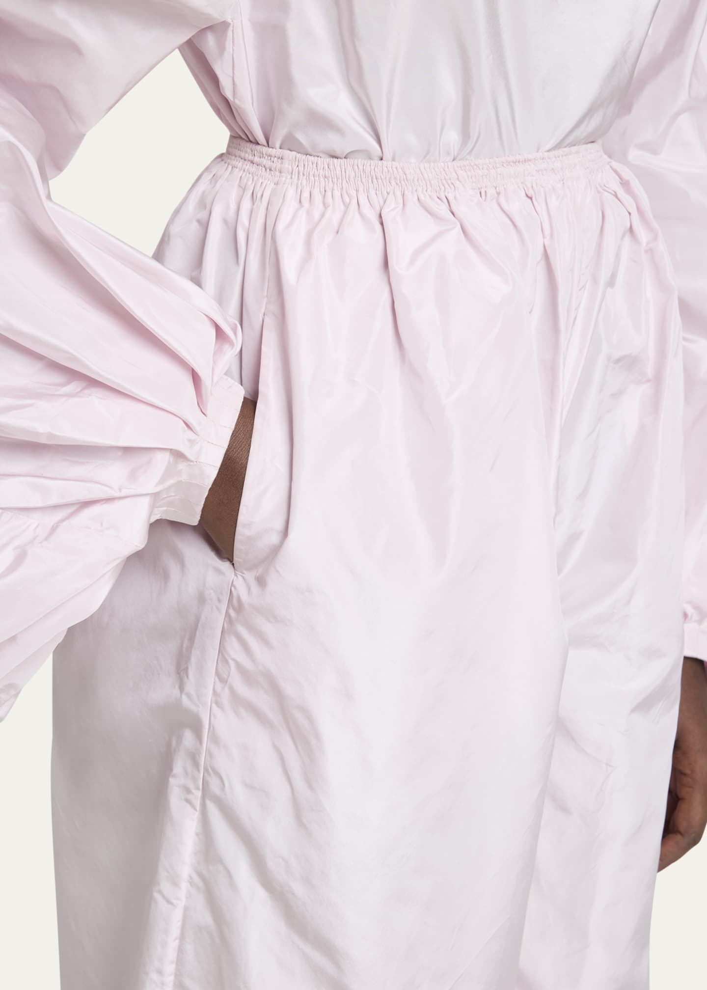 ALAIA Balloon Silk Taffeta Pants Image 5 of 5