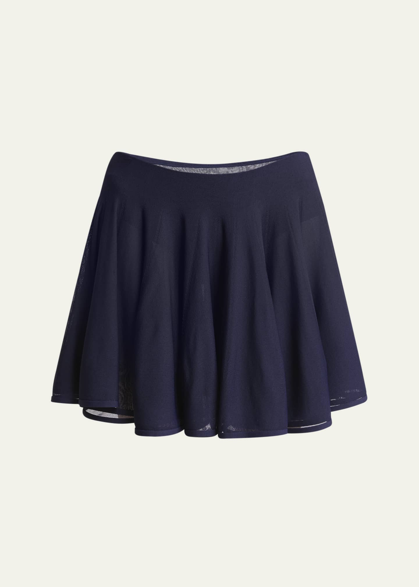 ALAIA Flared Mini Skirt - Bergdorf Goodman
