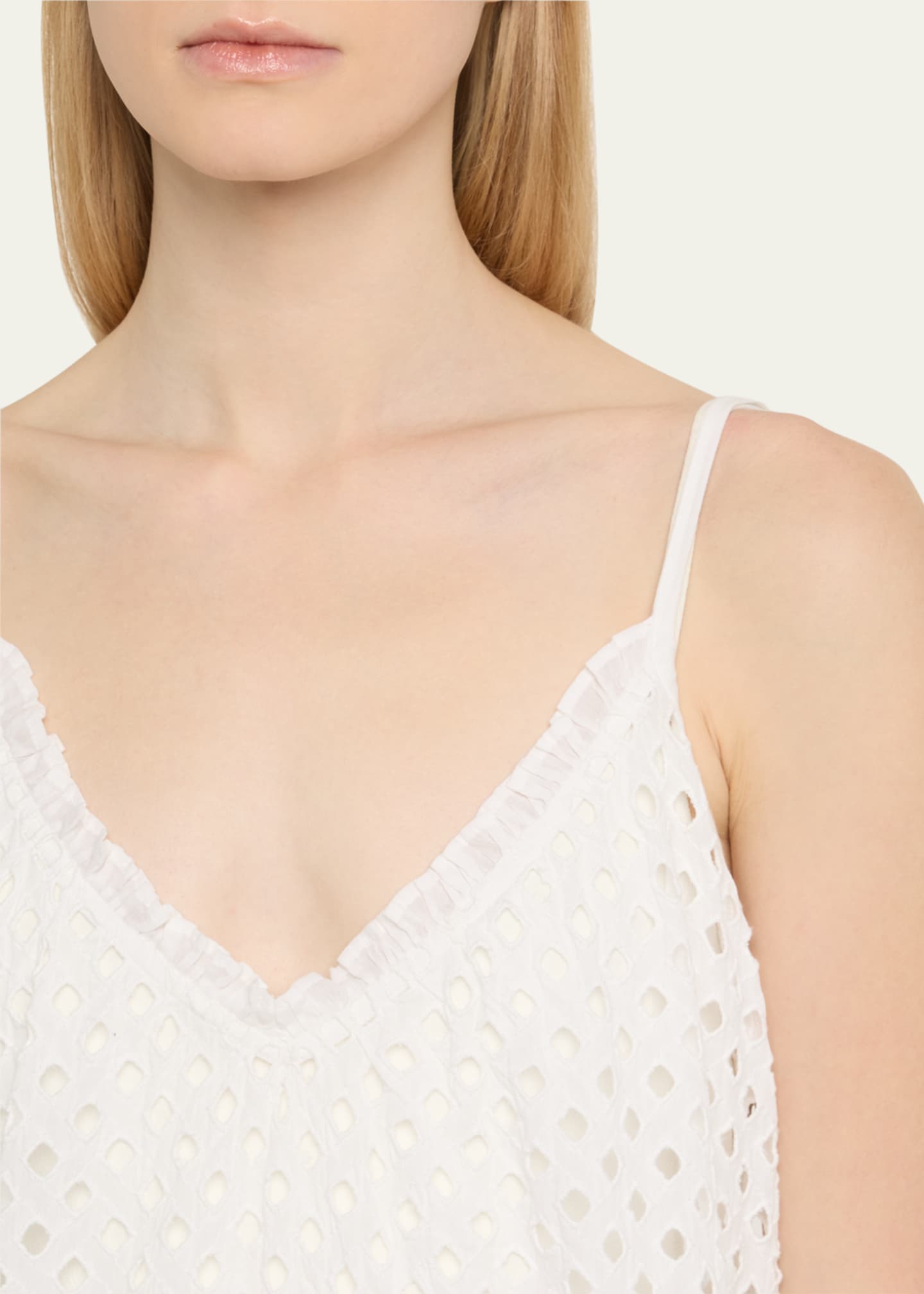 Ramy Brook Marg Eyelet Sun Dress Coverup Image 4 of 4