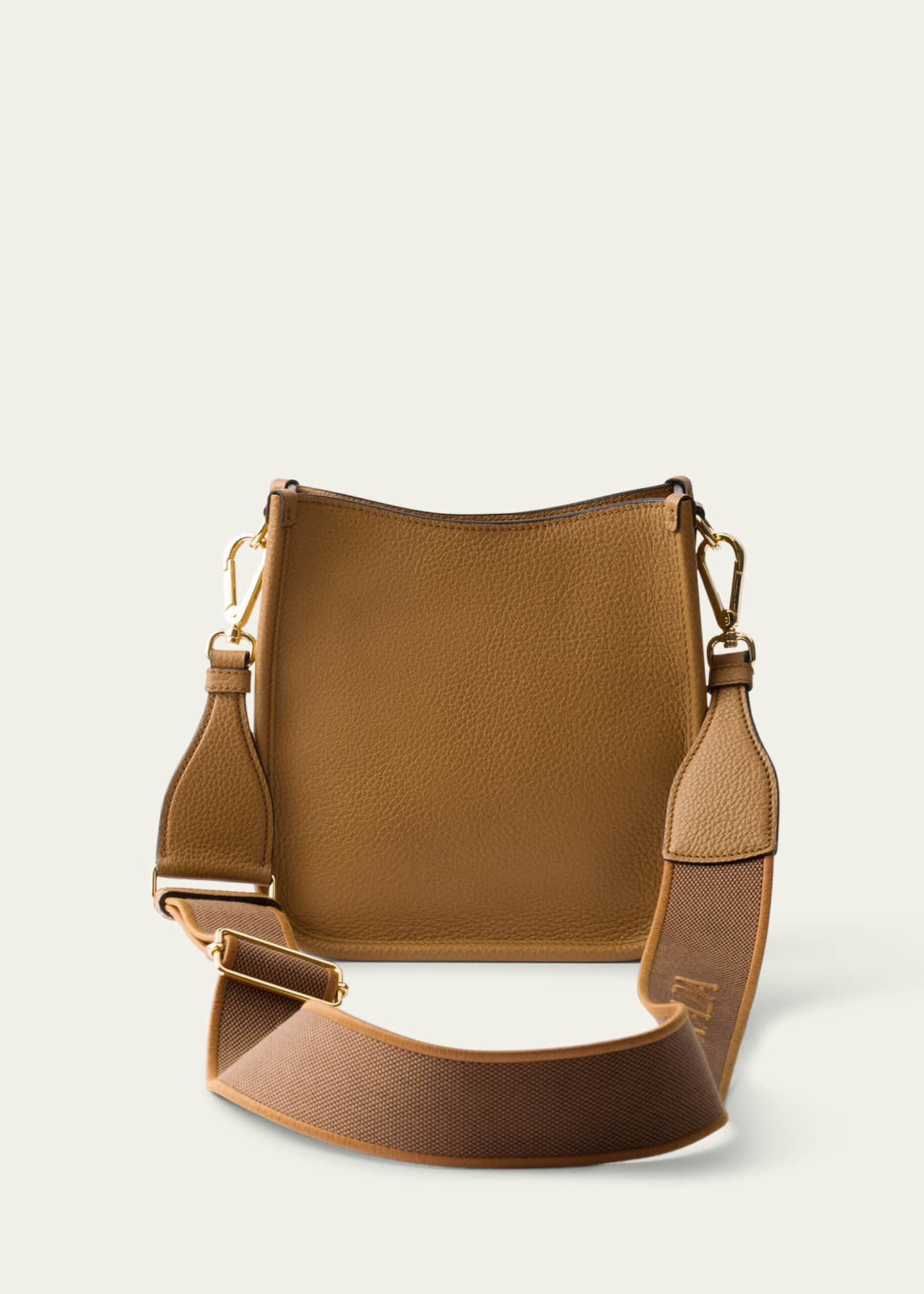 Prada Mini Daino Soft Leather Hobo Crossbody Bag - Bergdorf Goodman