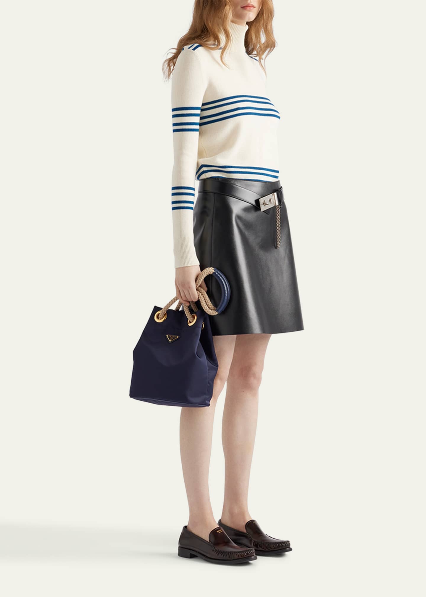 Prada Tessuto Rope Bucket Bag Image 5 of 5