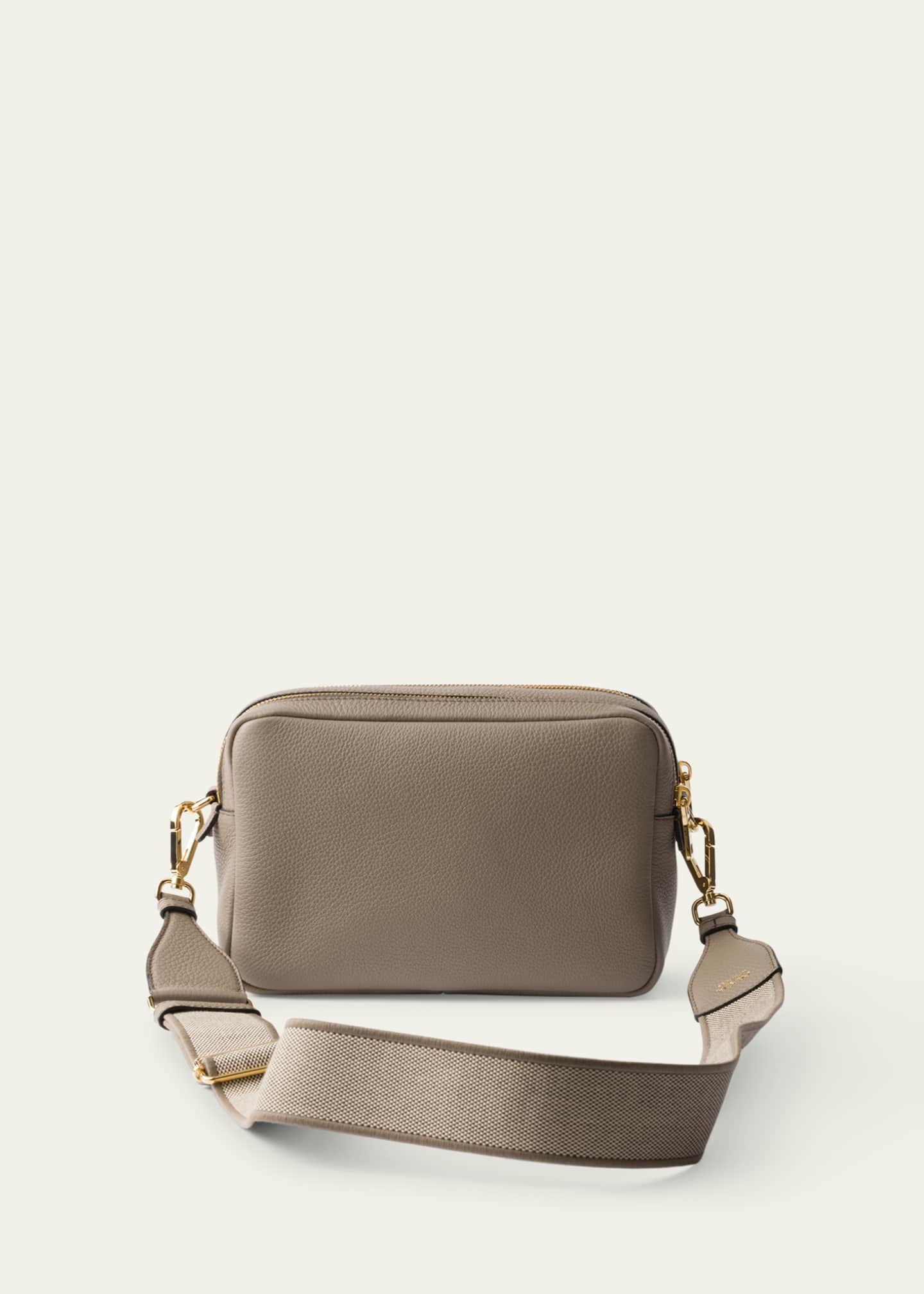 Prada Daino Soft Leather Camera Crossbody Bag Image 2 of 3