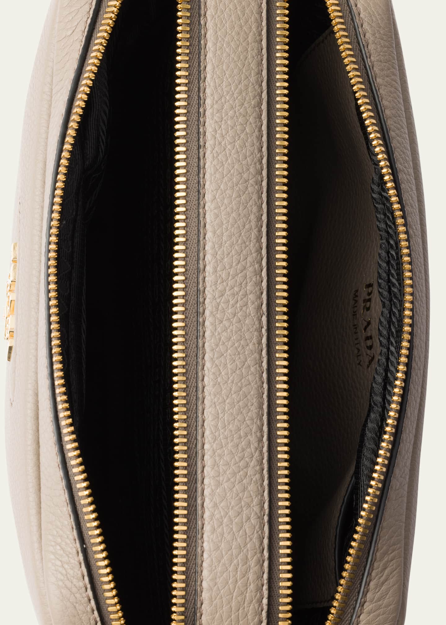 Prada Daino Soft Leather Camera Crossbody Bag Image 3 of 3