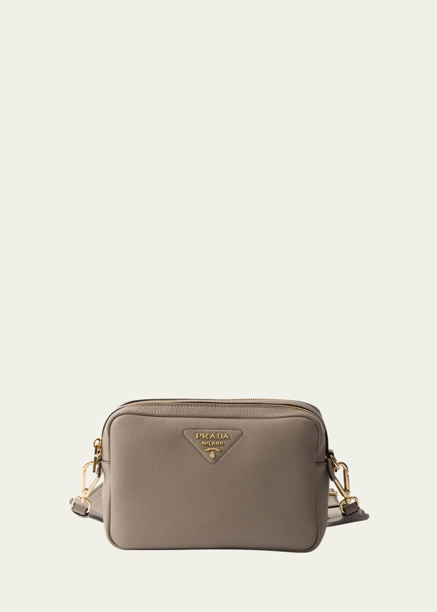 Prada Daino Soft Leather Camera Crossbody Bag Image 1 of 3