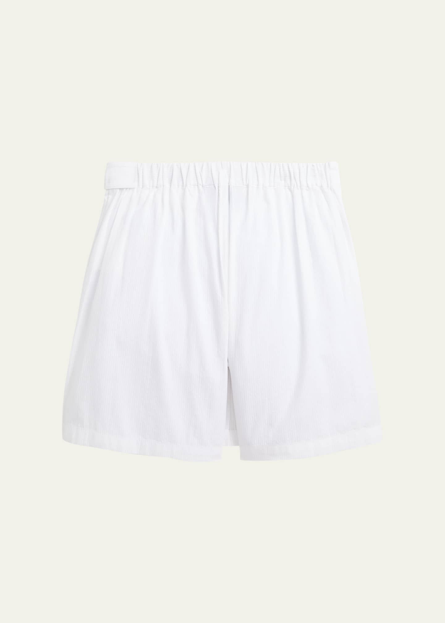 Ralph Lauren Childrenswear Girl's Pleated Seersucker Skort, Size 2-6X Image 2 of 2