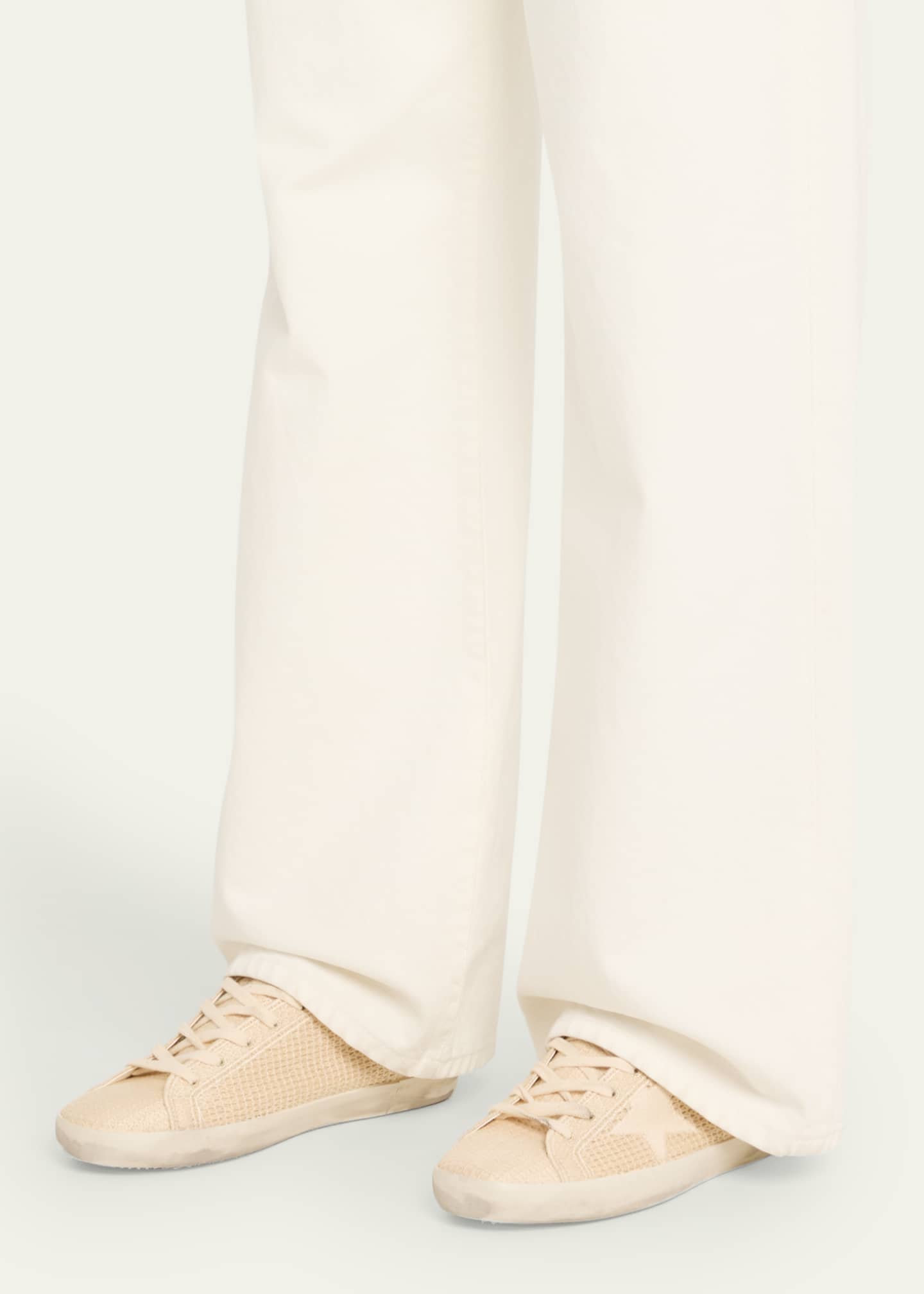 Superstar Embroidered Cotton Low-Top Sneakers