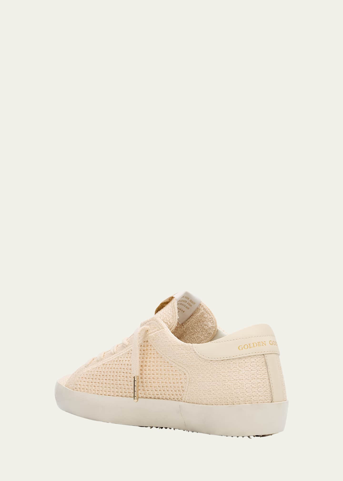 Superstar Embroidered Cotton Low-Top Sneakers