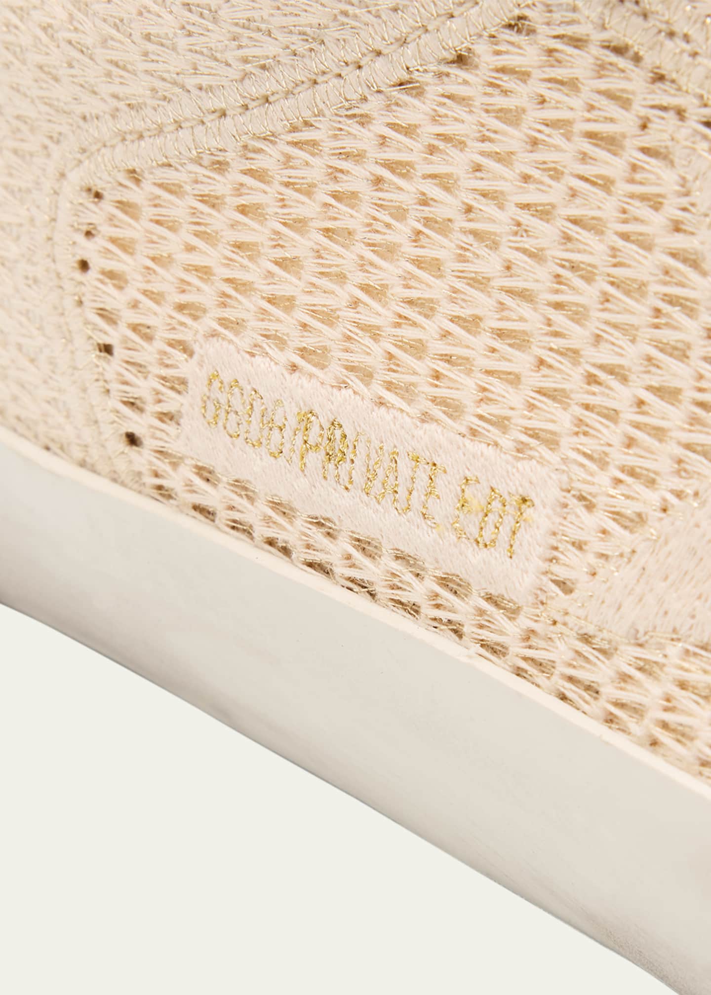 Superstar Embroidered Cotton Low-Top Sneakers