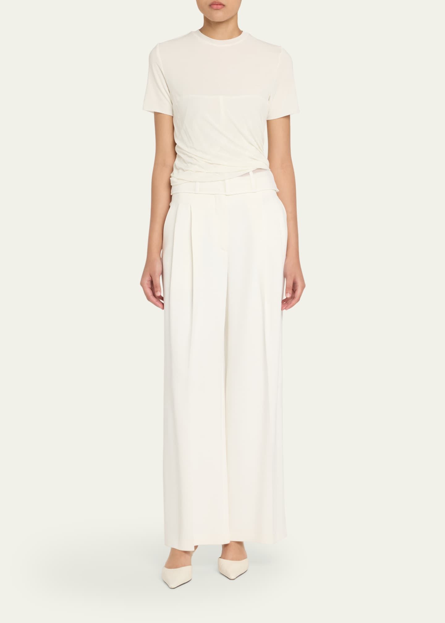 Christopher Esber Coiled Jersey Corset Tee Image 2 of 5