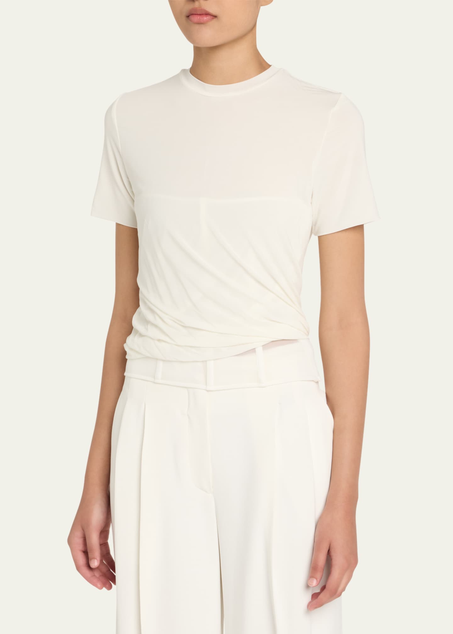 Christopher Esber Coiled Jersey Corset Tee Image 4 of 5
