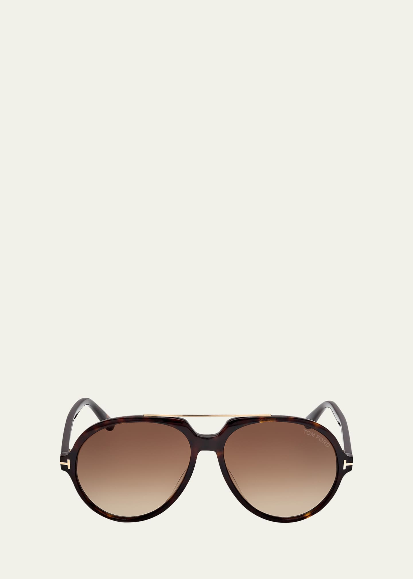TOM FORD Aalto Acetate Round Sunglasses Image 1 of 3