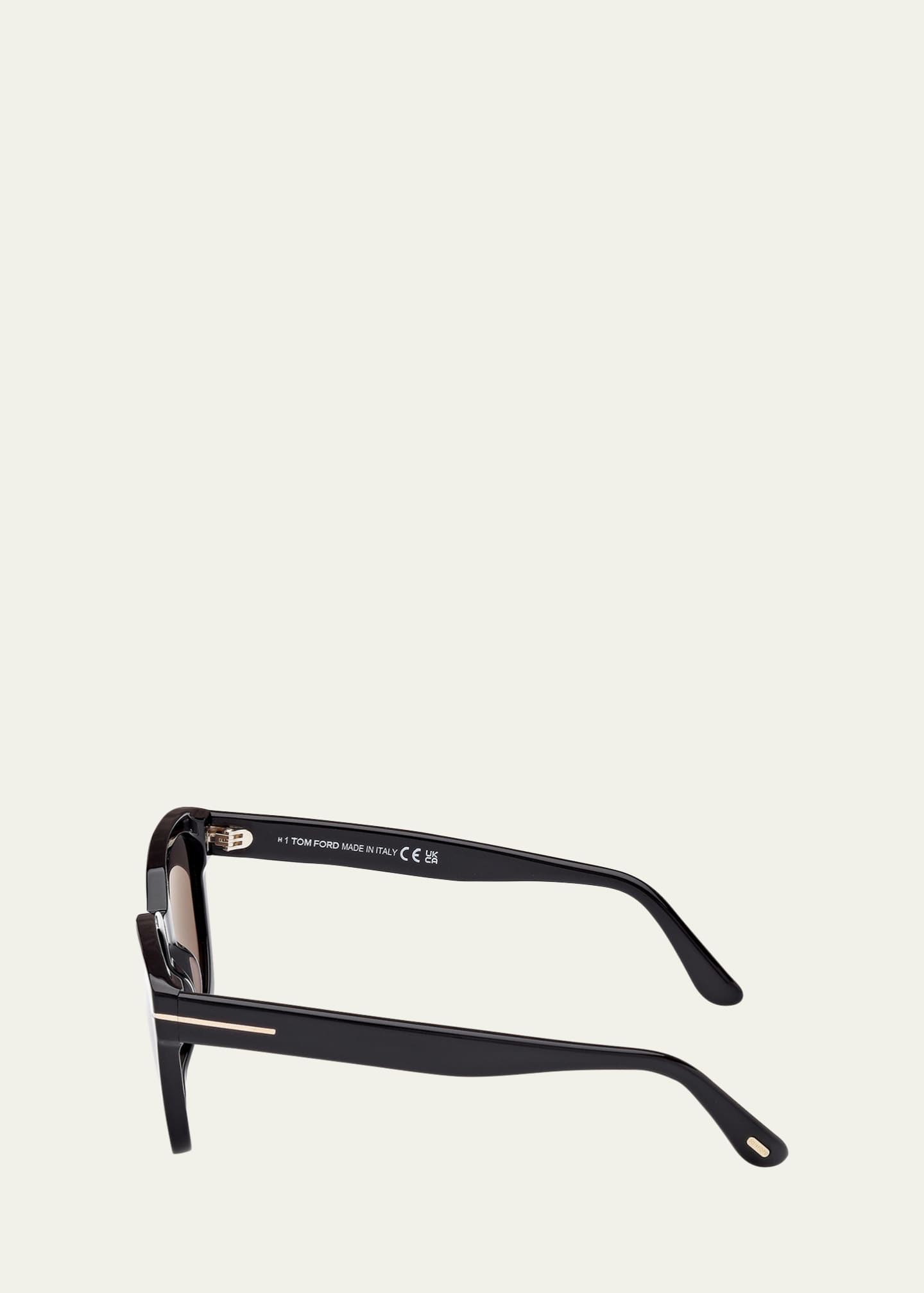 TOM FORD Haylay Acetate Rectangle Sunglasses Image 3 of 3