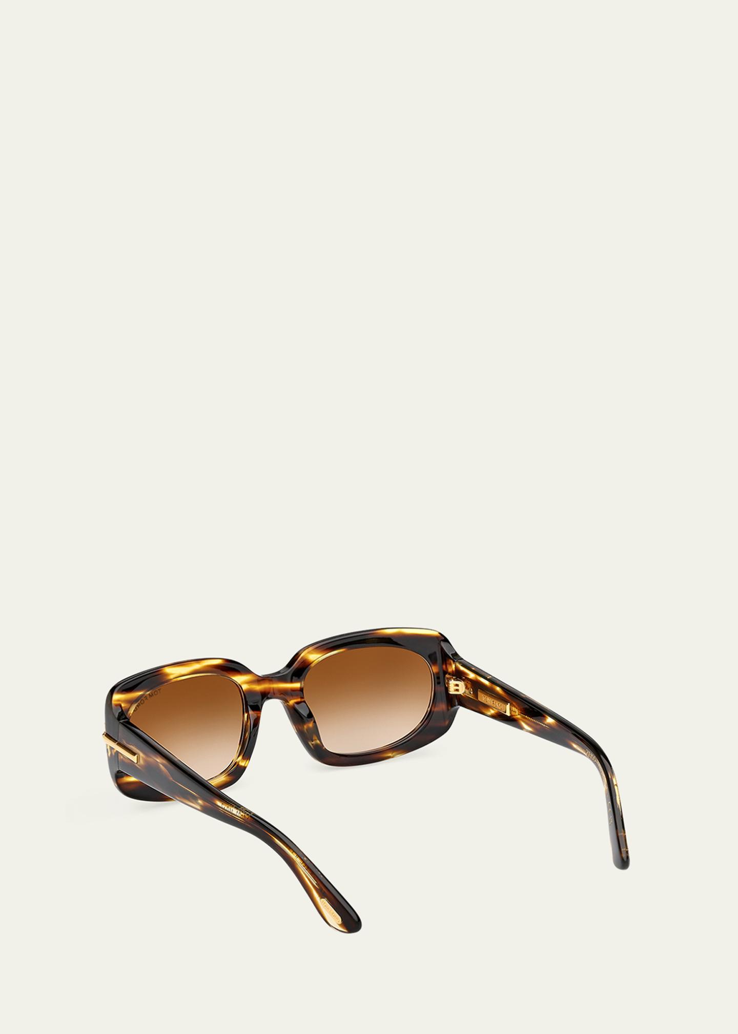 TOM FORD Rectangle Icon Collection Sunglasses - Bergdorf Goodman