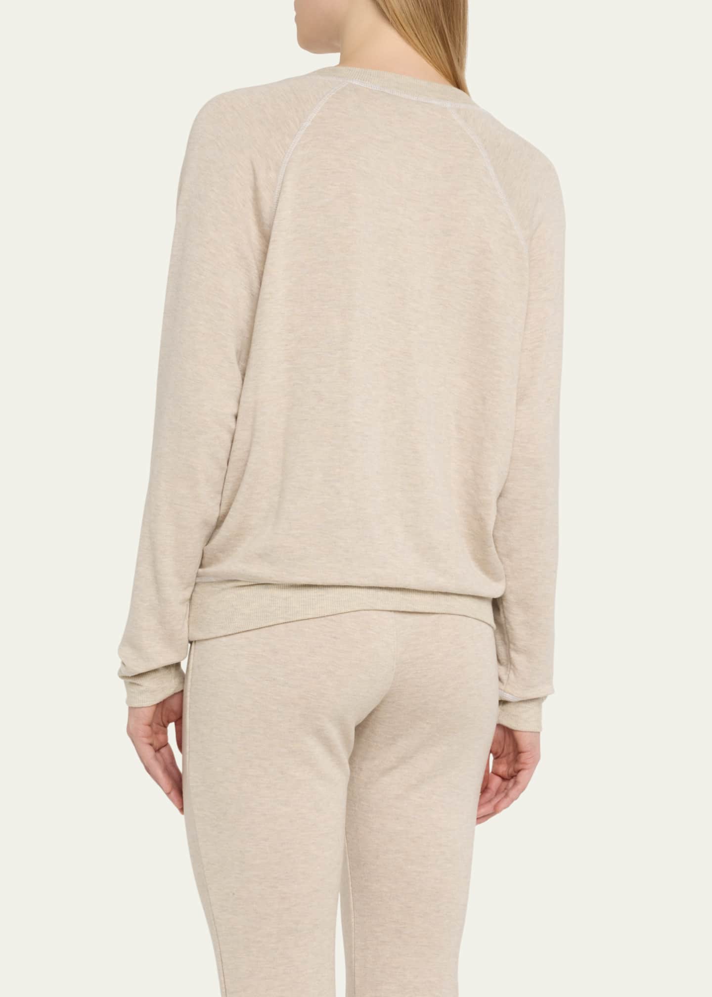 Splits59 Bennie Fleece V-Neck Sweatshirt Image 3 of 5