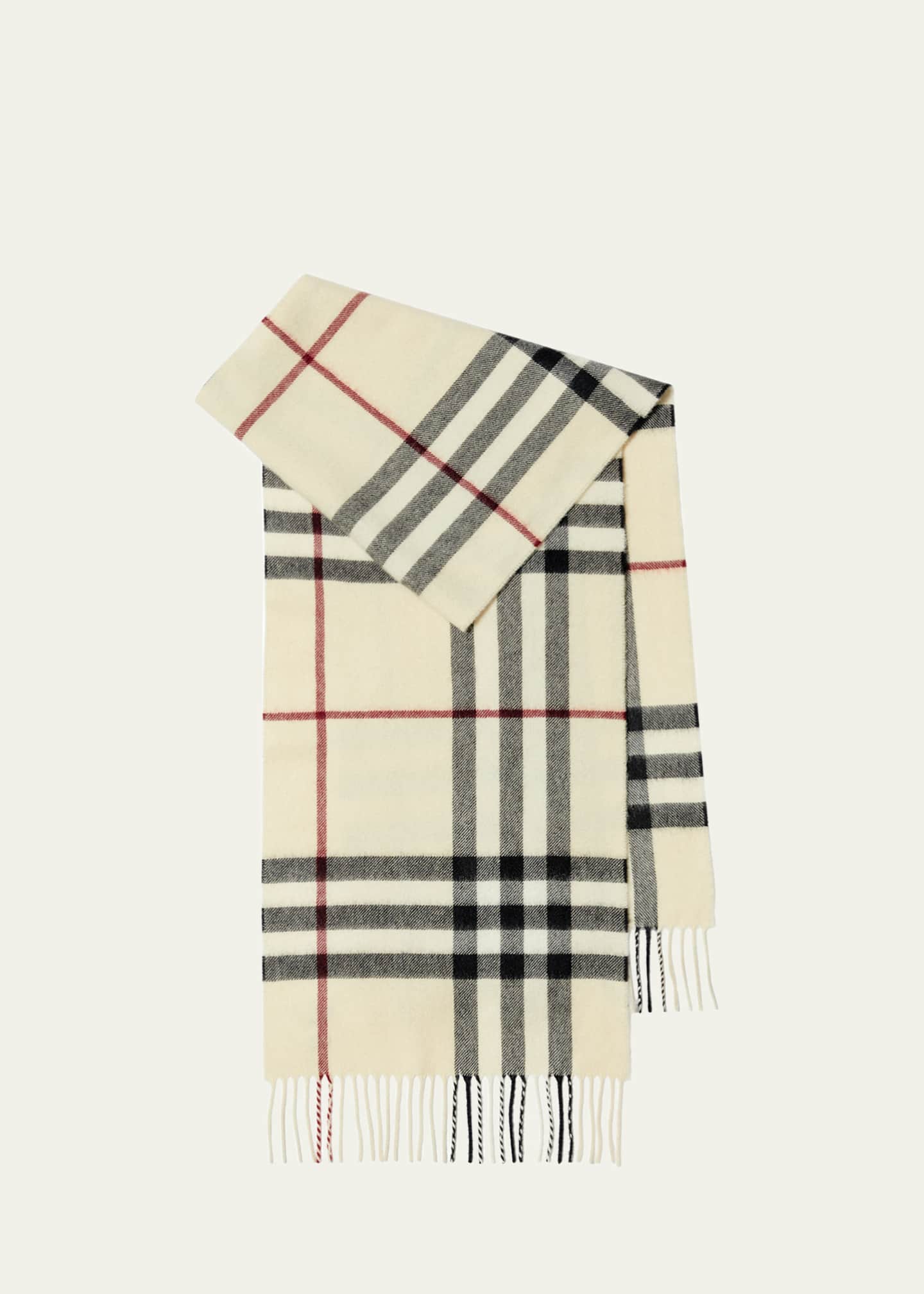 Burberry Giant Check Cashmere Scarf Image 3 of 4