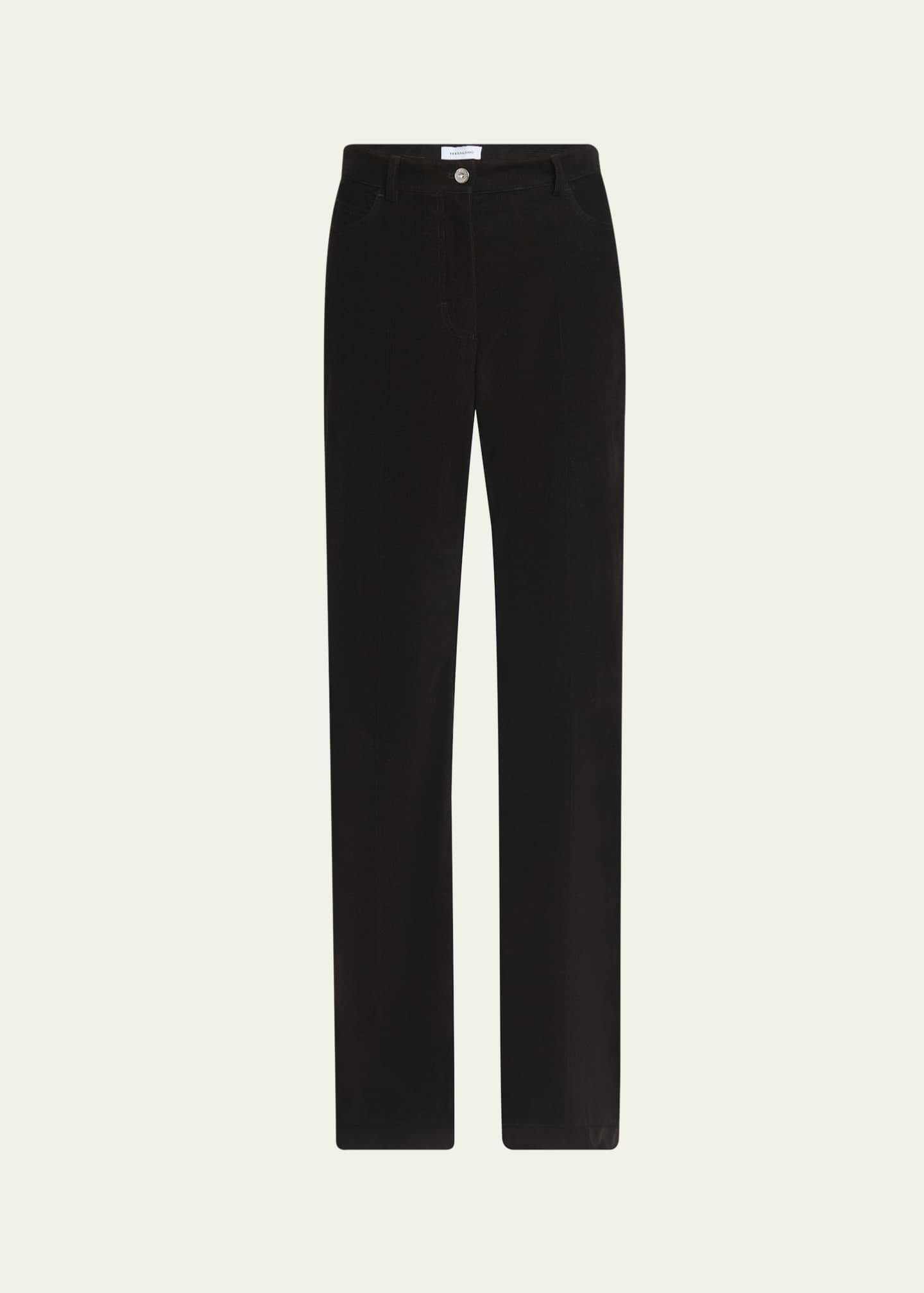 Ferragamo Corduroy Flare Pants - Bergdorf Goodman