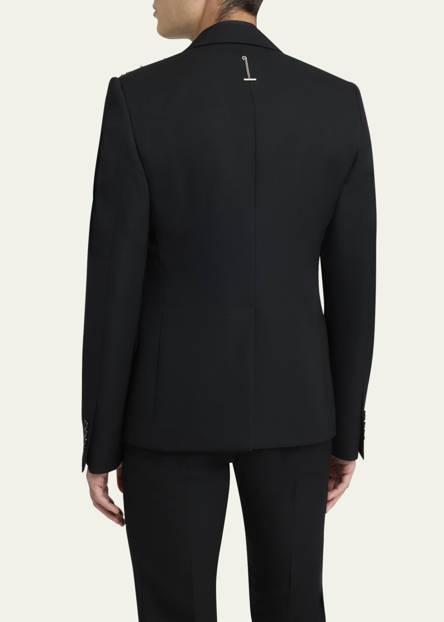 McQueen Men's Crystal Barathea Sport Coat Image 3 of 7