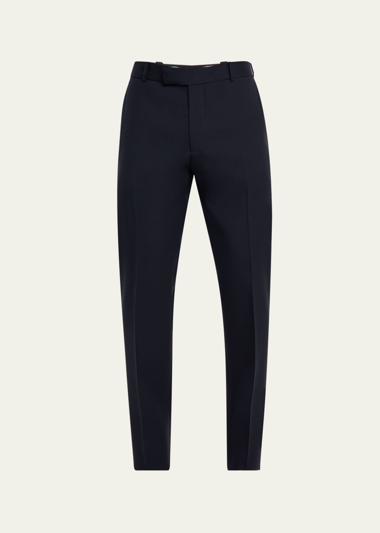 McQueen Men's Wool Cigarette Trousers Image 1 of 5